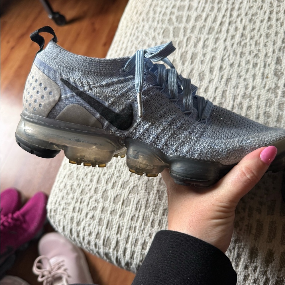 Nike Women's Blue Vapor Max in size 9